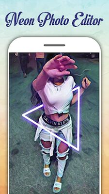 Скачать Neon Photo Editor [Premium] RU apk на Андроид