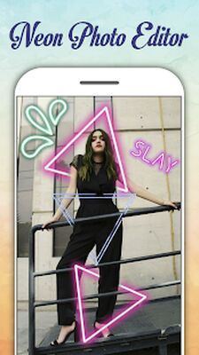 Скачать Neon Photo Editor [Premium] RU apk на Андроид