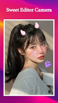 Скачать Sweet Editor Camera Lite - Cat Face Camera [Без рекламы] RU apk на Андроид