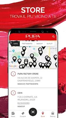 Скачать PUPA Milano. Make up, trattamento viso e corpo. [Полная версия] RUS apk на Андроид