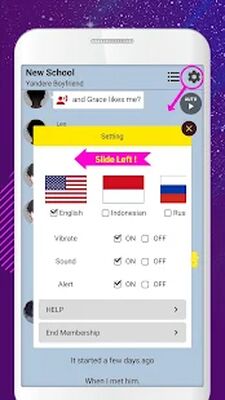 Скачать Яндере Бойфренд. Отоме чат [Unlocked] RU apk на Андроид