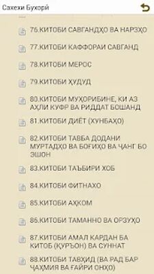 Скачать Саҳеҳи Бухорӣ [Unlocked] RUS apk на Андроид
