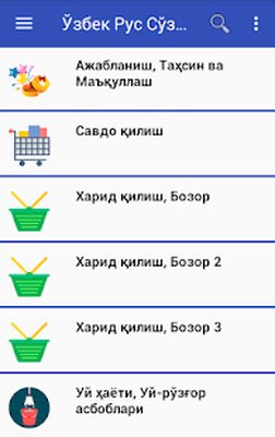 Скачать Узбек Рус Сўзлашгичи [Полная версия] RU apk на Андроид