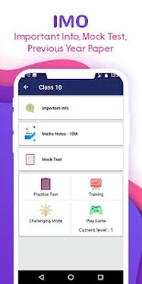 Скачать IMO 2021 : Class 10th to 6th [Без рекламы] RU apk на Андроид