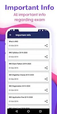 Скачать IMO 2021 : Class 10th to 6th [Без рекламы] RU apk на Андроид