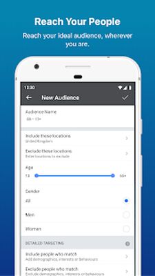 Скачать Менеджер рекламы на Facebook [Premium] RUS apk на Андроид