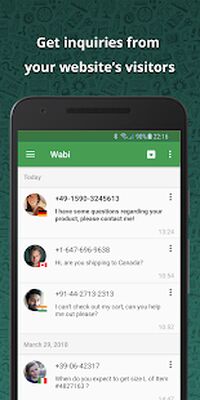Скачать Wabi - виртуальный номер для WhatsApp Business [Без рекламы] RU apk на Андроид