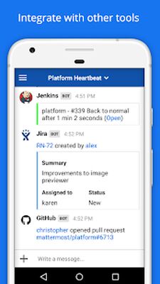 Скачать Mattermost [Unlocked] RUS apk на Андроид