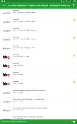 Скачать Adzuna - поиск работы [Premium] RUS apk на Андроид
