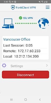 Скачать FortiClient VPN [Unlocked] RUS apk на Андроид