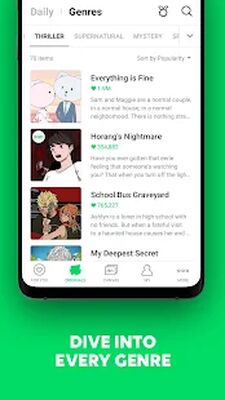 Скачать WEBTOON [Unlocked] RU apk на Андроид