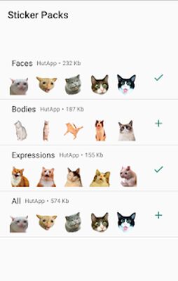 Скачать Best Cat Stickers for Chat WAStickerApps [Без рекламы] RUS apk на Андроид
