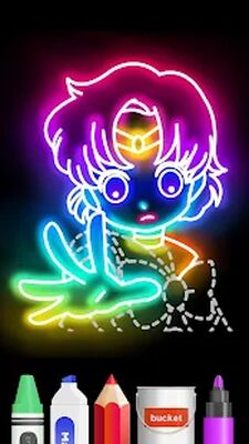 Скачать Draw Glow Comics [Без рекламы] RU apk на Андроид