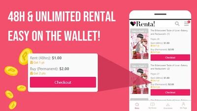 Скачать Manga Renta [Полная версия] RU apk на Андроид