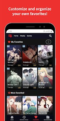 Скачать Toomics - Read unlimited comics [Без рекламы] RUS apk на Андроид