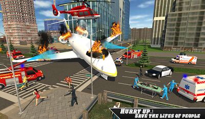 Скачать Airplane Fire Fighter Ambulance Rescue Simulator [Полная версия] RUS apk на Андроид