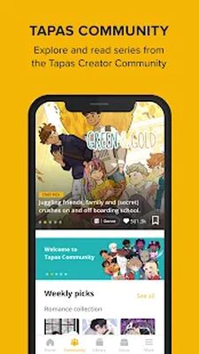 Скачать Tapas  [Полная версия] RUS apk на Андроид