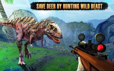 Скачать Dinosaurs Hunter 3D [Без рекламы] RUS apk на Андроид