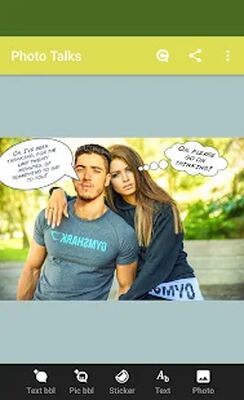 Скачать Photo talks: speech bubbles [Полная версия] RUS apk на Андроид