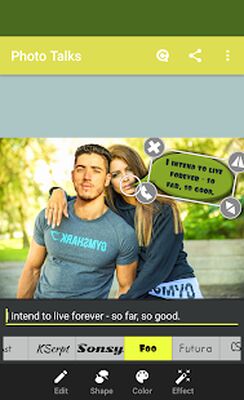 Скачать Photo talks: speech bubbles [Полная версия] RUS apk на Андроид