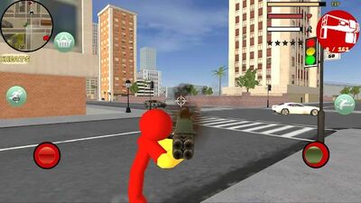 Скачать Iron Stickman Rope Hero Gangstar Crime [Без рекламы] RUS apk на Андроид