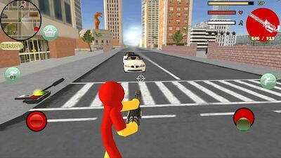 Скачать Iron Stickman Rope Hero Gangstar Crime [Без рекламы] RUS apk на Андроид