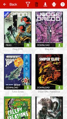 Скачать 2000 AD Comics and Judge Dredd [Premium] RU apk на Андроид