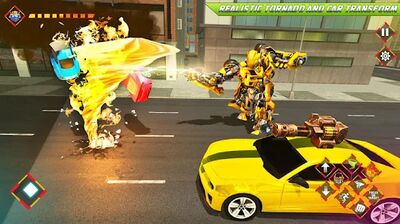 Скачать Robot tornado transform Shooting games 2020 [Полная версия] RUS apk на Андроид