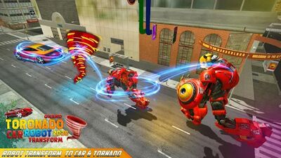 Скачать Robot tornado transform Shooting games 2020 [Полная версия] RUS apk на Андроид