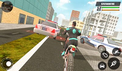 Скачать Green Rope Hero Crime City Games  [Unlocked] RUS apk на Андроид