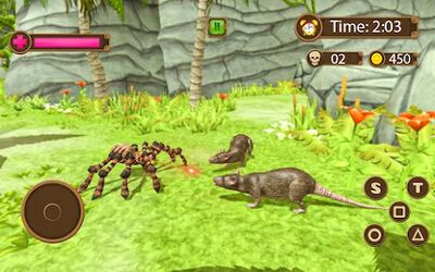 Скачать Tarantula Spider Life: Spider Simulator Games 2021 [Unlocked] RU apk на Андроид