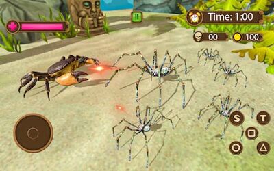 Скачать Tarantula Spider Life: Spider Simulator Games 2021 [Unlocked] RU apk на Андроид
