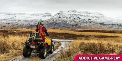 Скачать ATV: Offroad Quad Bike Mania Taxi Game Adventures [Unlocked] RUS apk на Андроид