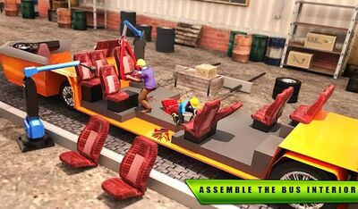 Скачать City Bus Builder Автосервис 3D Bus Mechanic Games [Unlocked] RUS apk на Андроид