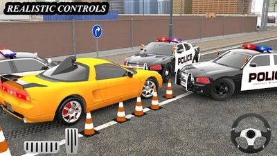 Скачать Police Car Chase: Real car Parking game: Cop Games [Premium] RU apk на Андроид