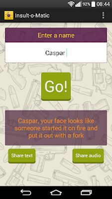 Скачать Insult-o-Matic [Без рекламы] RUS apk на Андроид
