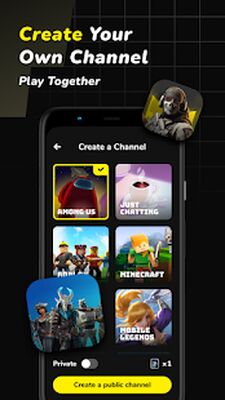 Скачать AmongChat-Голосовой чат и матч [Полная версия] RUS apk на Андроид