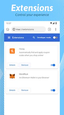 Скачать Kiwi Browser - Fast & Quiet [Unlocked] RU apk на Андроид