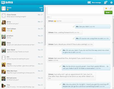 Скачать SMS сообщение - смс с ПК &Sync [Без рекламы] RUS apk на Андроид