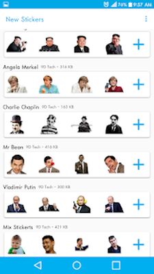 Скачать новые наклейки для Общаясь - Stickers for WhatsApp [Premium] RU apk на Андроид