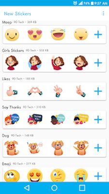 Скачать новые наклейки для Общаясь - Stickers for WhatsApp [Premium] RU apk на Андроид