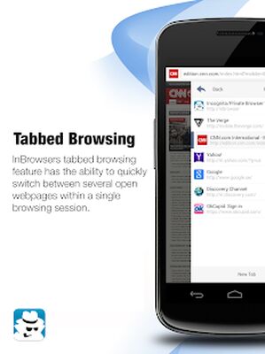 Скачать InBrowser - Инкогнито Просмотр [Unlocked] RU apk на Андроид