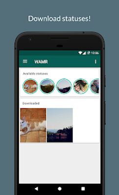 Скачать WAMR - Recover deleted messages & status download [Unlocked] RU apk на Андроид