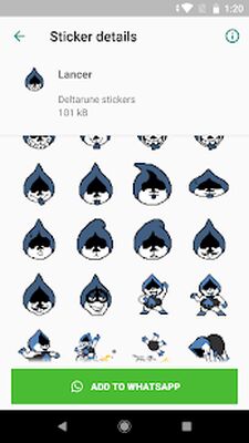 Скачать UNDERTALE и DELTARUNE наклейки для WhatsApp [Полная версия] RU apk на Андроид