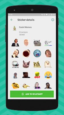 Скачать Meme Stickers for WhatsApp [Без рекламы] RU apk на Андроид