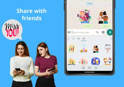 Скачать Stickify: Stickers for WhatsApp [Полная версия] RU apk на Андроид