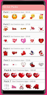 Скачать WAStickerApps любовь, любовь стикер, романтично [Полная версия] RU apk на Андроид