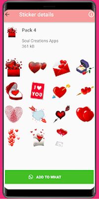 Скачать WAStickerApps любовь, любовь стикер, романтично [Полная версия] RU apk на Андроид