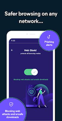 Скачать Avast Secure Browser: Fast VPN + Ad Block [Unlocked] RUS apk на Андроид
