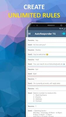 Скачать Автоответчик для Telegram [Полная версия] RUS apk на Андроид